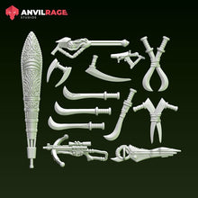 Load image into Gallery viewer, Furry Warrior World Terrain (Legion) (Sci-Fi) (Anvilrage) (Stargrave)