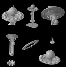 Load image into Gallery viewer, Unarmed Civilian Space Station (Onil) (Fleet)