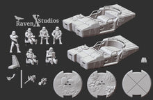 Load image into Gallery viewer, Imperial Armored Speeder (Legion) (Raven X)