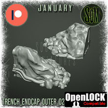 Load image into Gallery viewer, Arctic Trench Set Terrain Piece (Legion) (Sci-Fi) (DSM)