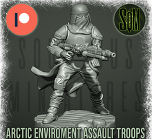 Load image into Gallery viewer, Arctic Environmental Assault Trooper Bundle - #1 (Heavy Weapons) (Legion) (Sci-Fi) (DSM)