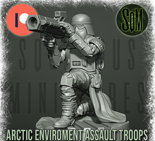 Load image into Gallery viewer, Arctic Environmental Assault Trooper Bundle - #1 (Heavy Weapons) (Legion) (Sci-Fi) (DSM)