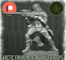 Load image into Gallery viewer, Arctic Environmental Assault Trooper Bundle - #1 (Heavy Weapons) (Legion) (Sci-Fi) (DSM)