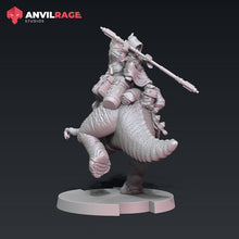 Load image into Gallery viewer, Aggressive Traders on Giant Lizard (Legion) (Sci-Fi) (Anvilrage) (Stargrave)