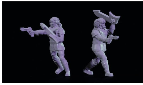 Angry Alien Leaders Bundle - (Jason Miller Design) (Stargrave) (SciFi)