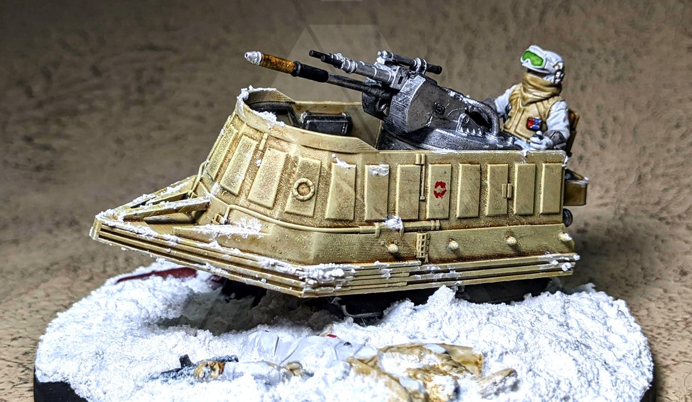 Arctic Cannon Sled (Legion) (Pocket Dimension Studios) (SciFi) (DSM)