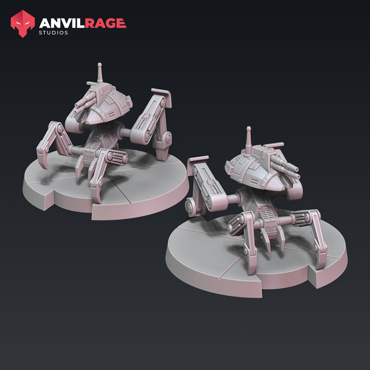 MK-IV Attack Droids (Legion) (Sci-Fi) (Anvilrage) (Stargrave)