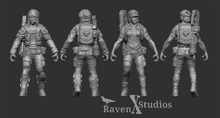 Load image into Gallery viewer, Hurt or Dead Marines Bundle - Legion Scale (SciFi) (Raven X)