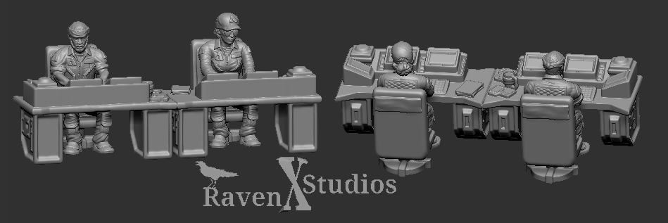 Colonists Bundle 1 Prodos Scale (SciFi) (Raven X)
