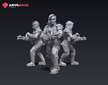 Load image into Gallery viewer, Infamous Drop Trooper turn Marshal (Legion) (Sci-Fi) (Anvilrage) (Stargrave)