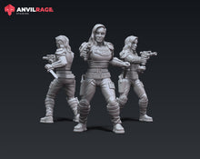 Load image into Gallery viewer, Infamous Drop Trooper turn Marshal (Legion) (Sci-Fi) (Anvilrage) (Stargrave)