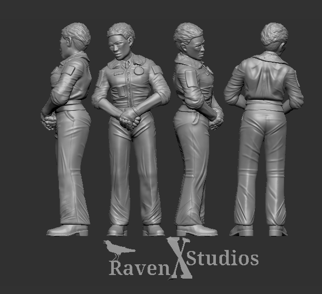 Military Support Crew Prodos Scale (SciFi) (Raven X)