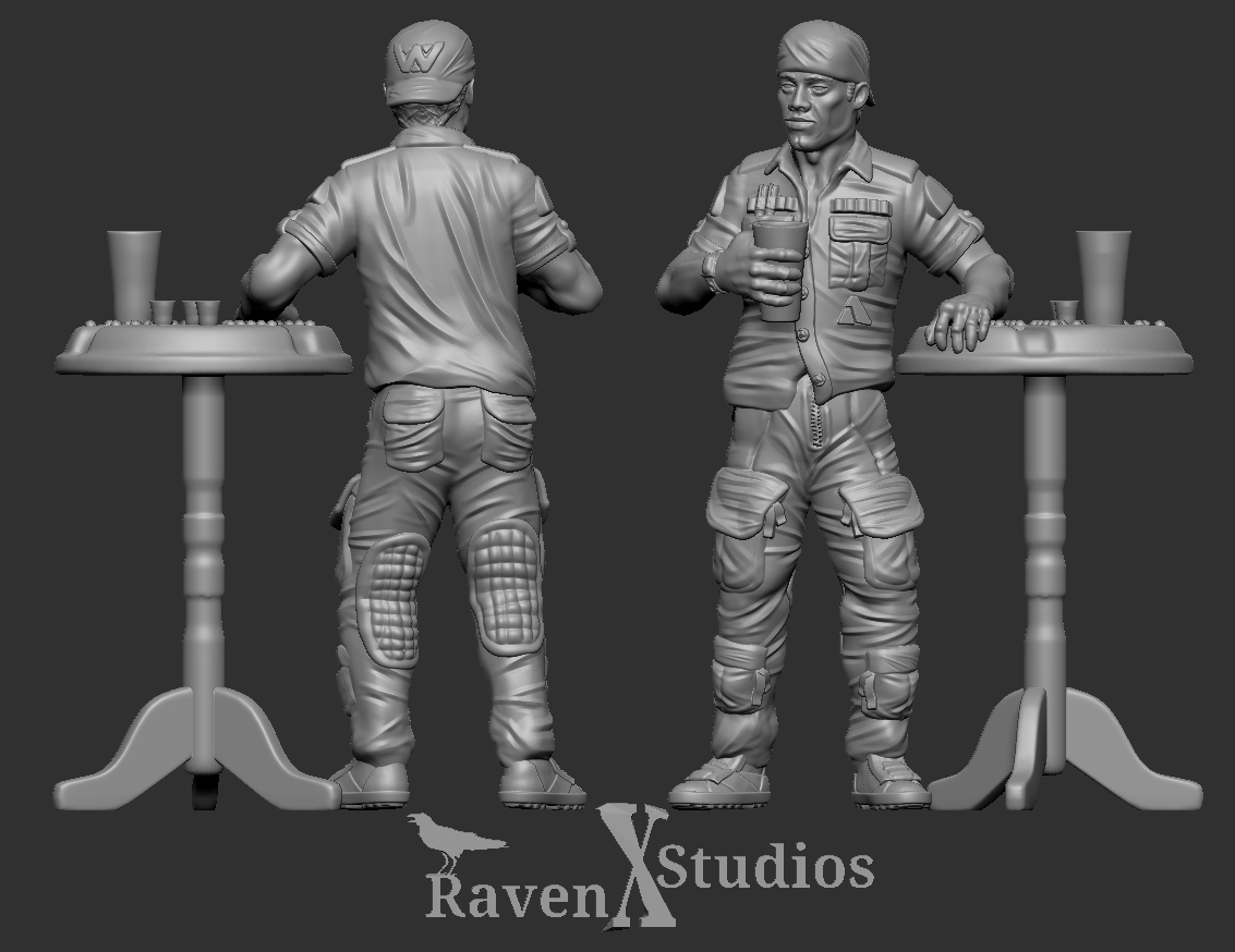 Colonists Bundle 1 Prodos Scale (SciFi) (Raven X)