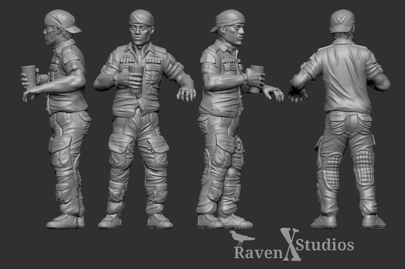 Colonists Bundle 1 Prodos Scale (SciFi) (Raven X)