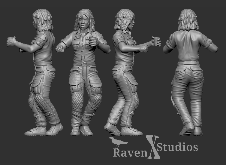Colonists Bundle 1 Prodos Scale (SciFi) (Raven X)