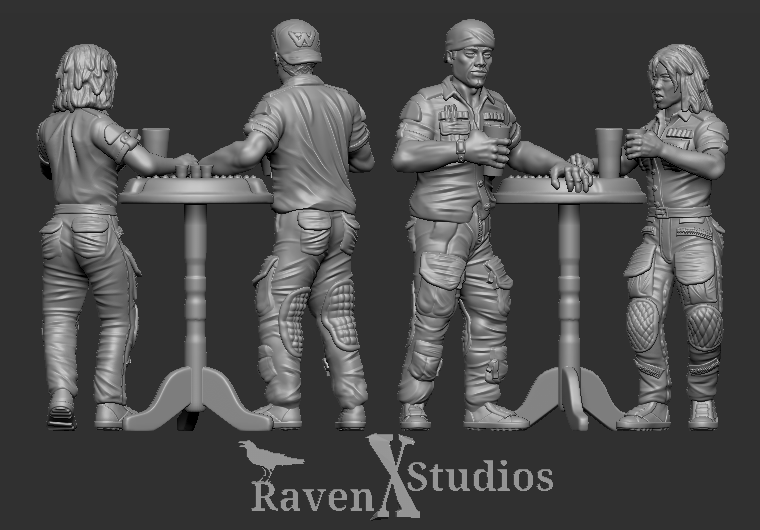 Colonists Bundle 1 Prodos Scale (SciFi) (Raven X)