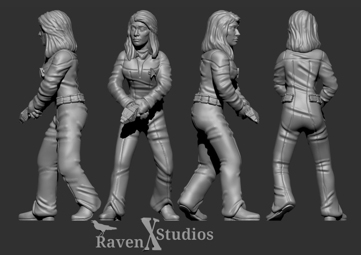 Federation Away Team 2 - All Humans (Legion) (SciFi) (Raven X)