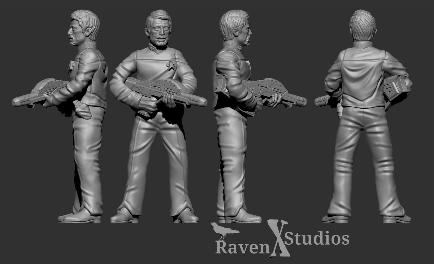 Federation Away Team 2 - All Humans (Legion) (SciFi) (Raven X)
