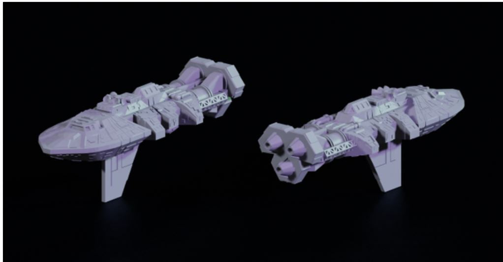 Cuttlefish 6" (Armada) (SciFi) (Jason Miller Design)