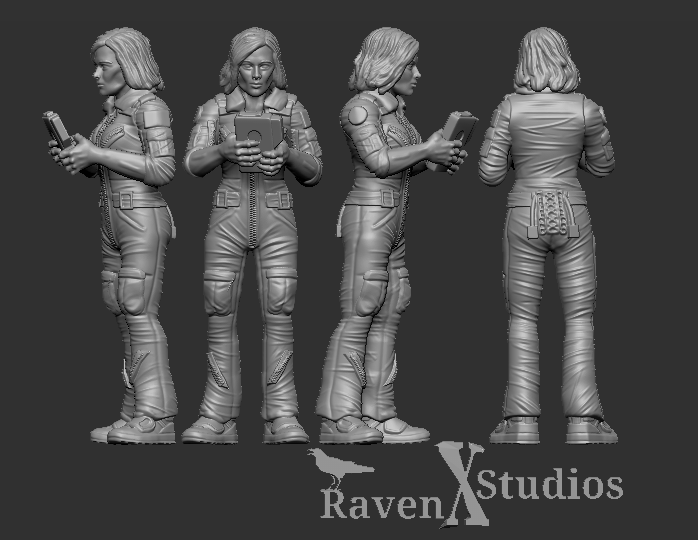 Military Support Crew Prodos Scale (SciFi) (Raven X)