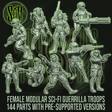 Load image into Gallery viewer, Custom Female Jungle Fighters Bundle (Sci-Fi) (DSM)