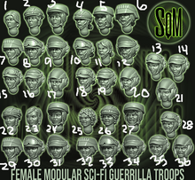 Load image into Gallery viewer, Custom Female Jungle Fighters Bundle (Sci-Fi) (DSM)