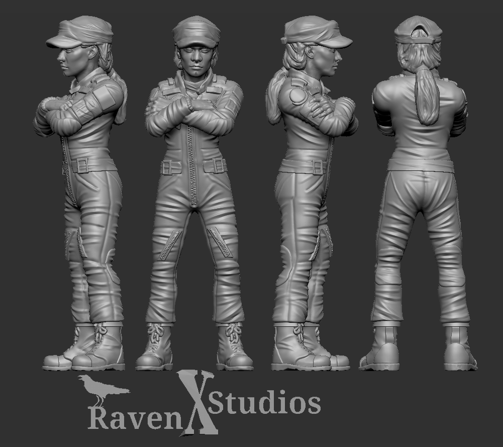 Military Support Crew Prodos Scale (SciFi) (Raven X)