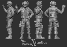Load image into Gallery viewer, Military Support Crew Prodos Scale (SciFi) (Raven X)