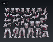 Load image into Gallery viewer, Tentacle Headed Alien Freedom Fighters - Pistoleer Bundle (Legion) (Sci-Fi) (Anvilrage)