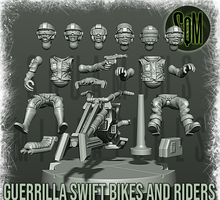 Load image into Gallery viewer, Speeder Bike Bundle with Riders (Legion) (Sci-Fi) (Squamous)