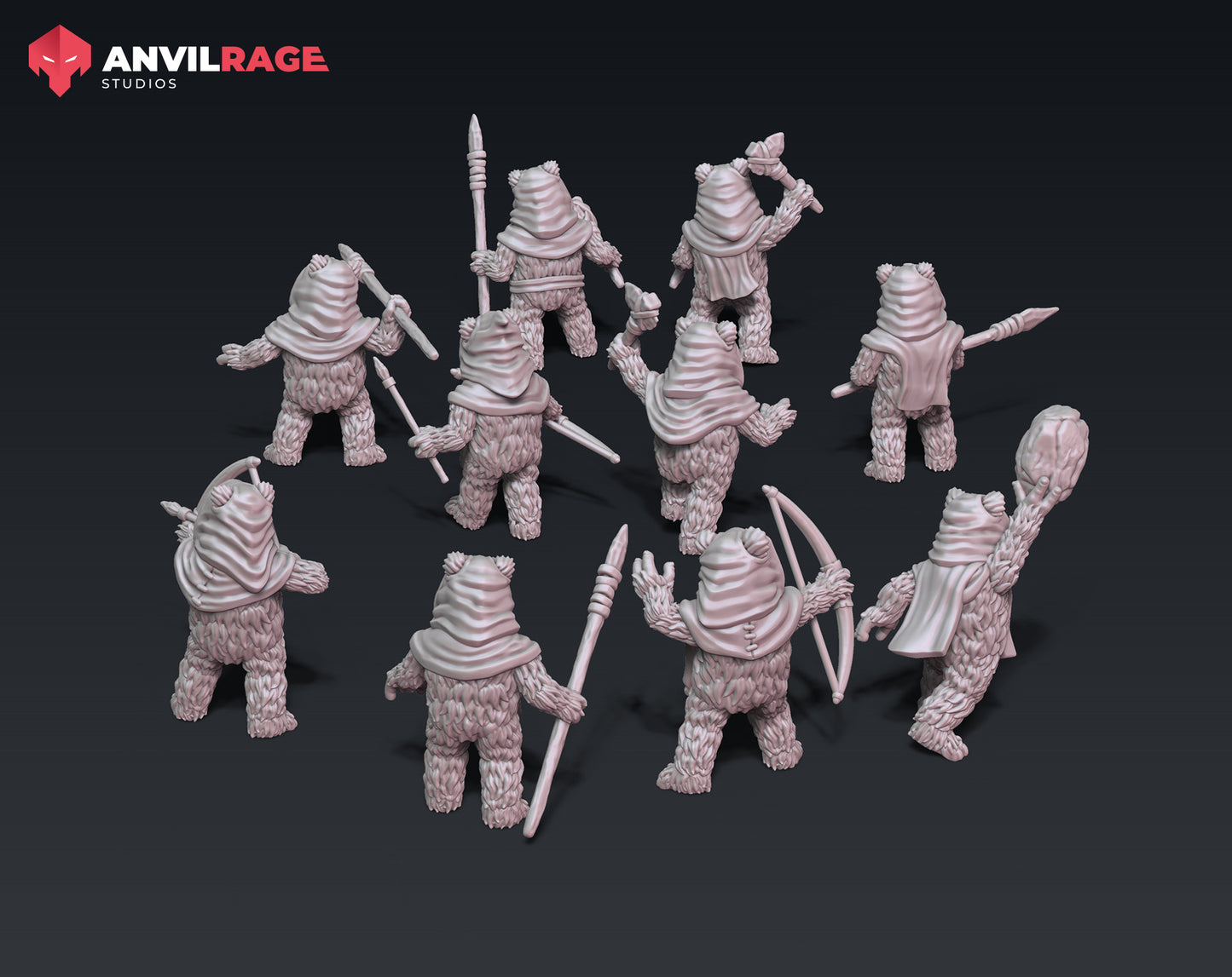 Guerilla Bears Bundle (Legion) (Sci-Fi) (Anvilrage)