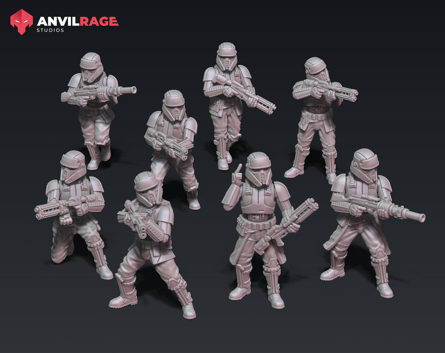Gunline Trooper Bundle (Legion) (Sci-Fi) (Anvilrage)