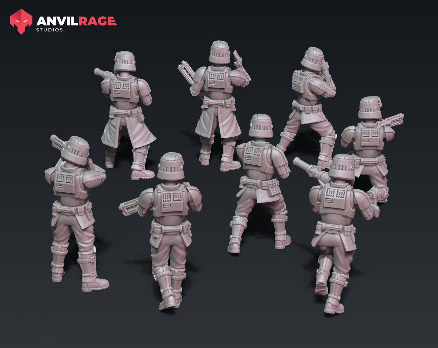 Gunline Trooper Bundle (Legion) (Sci-Fi) (Anvilrage)