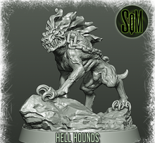Load image into Gallery viewer, Hell Hounds (DandD) (Sci-Fi) (DSM) (Stargrave)