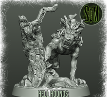 Load image into Gallery viewer, Hell Hounds (DandD) (Sci-Fi) (DSM) (Stargrave)