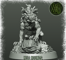 Load image into Gallery viewer, Hell Hounds (DandD) (Sci-Fi) (DSM) (Stargrave)