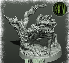 Load image into Gallery viewer, Hell Hounds (DandD) (Sci-Fi) (DSM) (Stargrave)