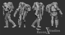 Load image into Gallery viewer, Hurt or Dead Marines Bundle - Legion Scale (SciFi) (Raven X)