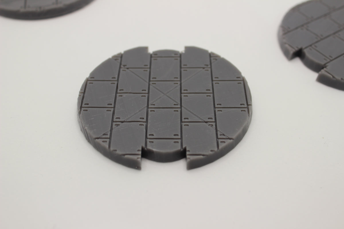 Make It Paint It 50mm Round Wargaming Bases With Magnets - For Miniatures