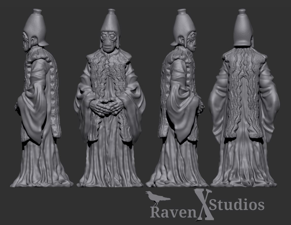 Trade Consortium Ship Crew - Legion Scale (SciFi) (Raven X)