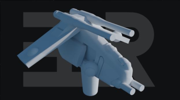 LAAT-Atmosphere Squadron (SciFi) (Resin Engine)