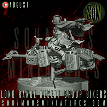 Load image into Gallery viewer, Long Range Desert Trooper with Pistol Aiming Speeder (Legion) (Sci-Fi) (Squamous)