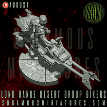 Load image into Gallery viewer, Long Range Desert Trooper with Pistol Aiming Speeder (Legion) (Sci-Fi) (Squamous)