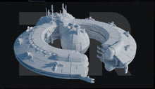 Load image into Gallery viewer, Trade Lukrehulk Freighter (SciFi) (Resin Engine) (Fleet)