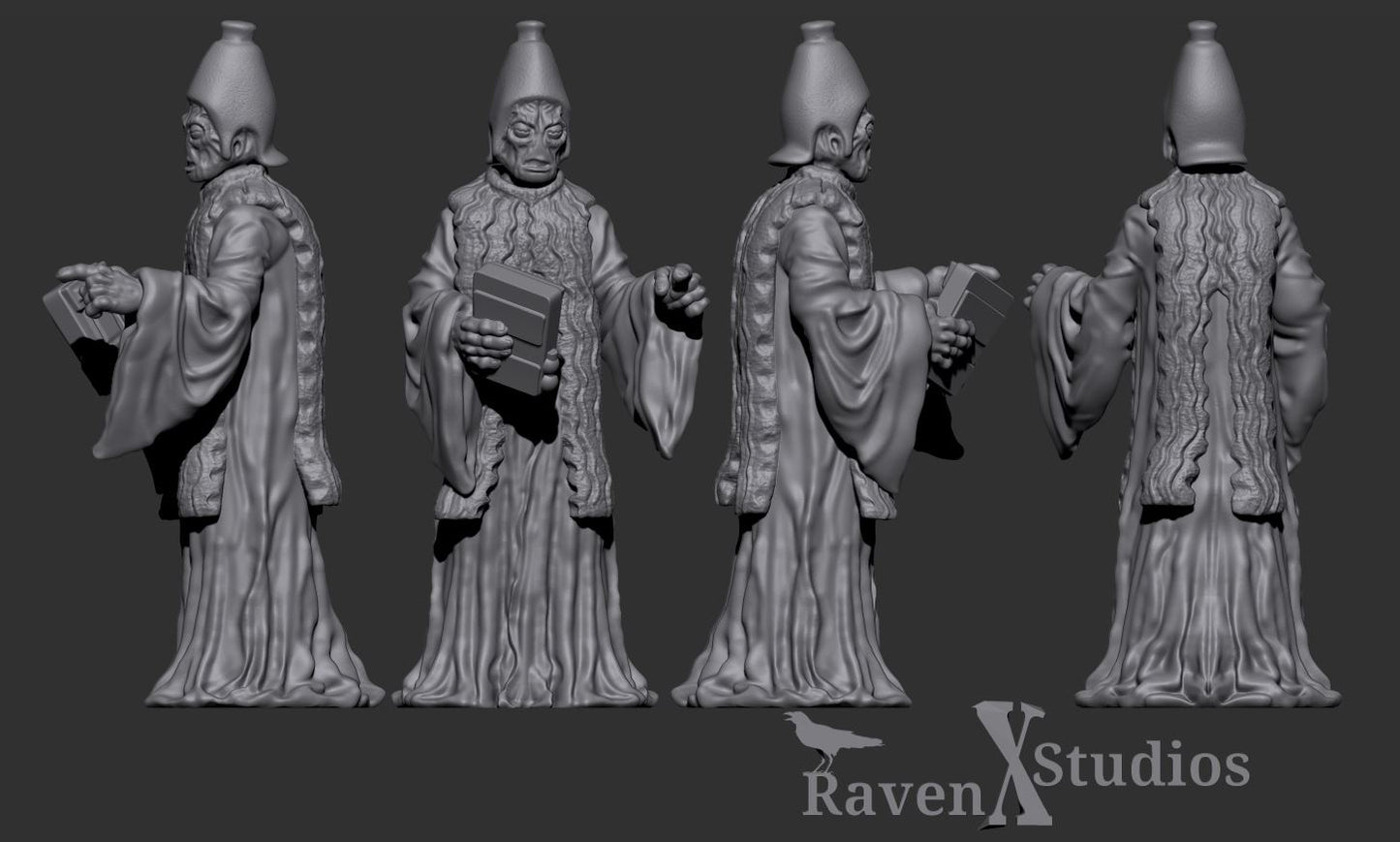 Trade Consortium Ship Crew - Legion Scale (SciFi) (Raven X)