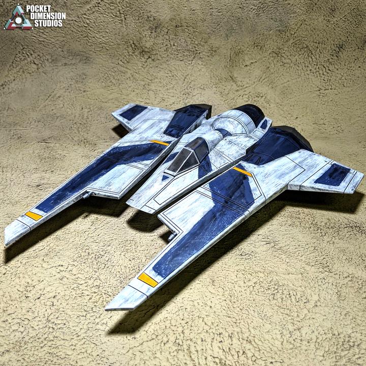 Tooth Warrior Starfighter (Legion) (Pocket Dimension Studios) (SciFi)