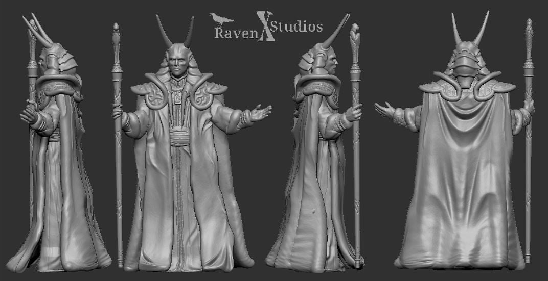 Republic Vice Chair inspired model (Legion) (SciFi) (Raven X)