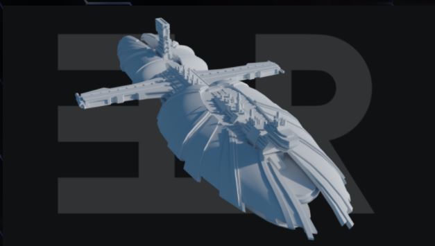 CIS Munificent Class Frigate (SciFi) (Resin Engine)