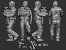 Load image into Gallery viewer, Military Support Crew Prodos Scale (SciFi) (Raven X)