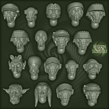 Load image into Gallery viewer, Modular Sci-Fi Warrior Bundle (Legion) (Sci-Fi) (Squamous)